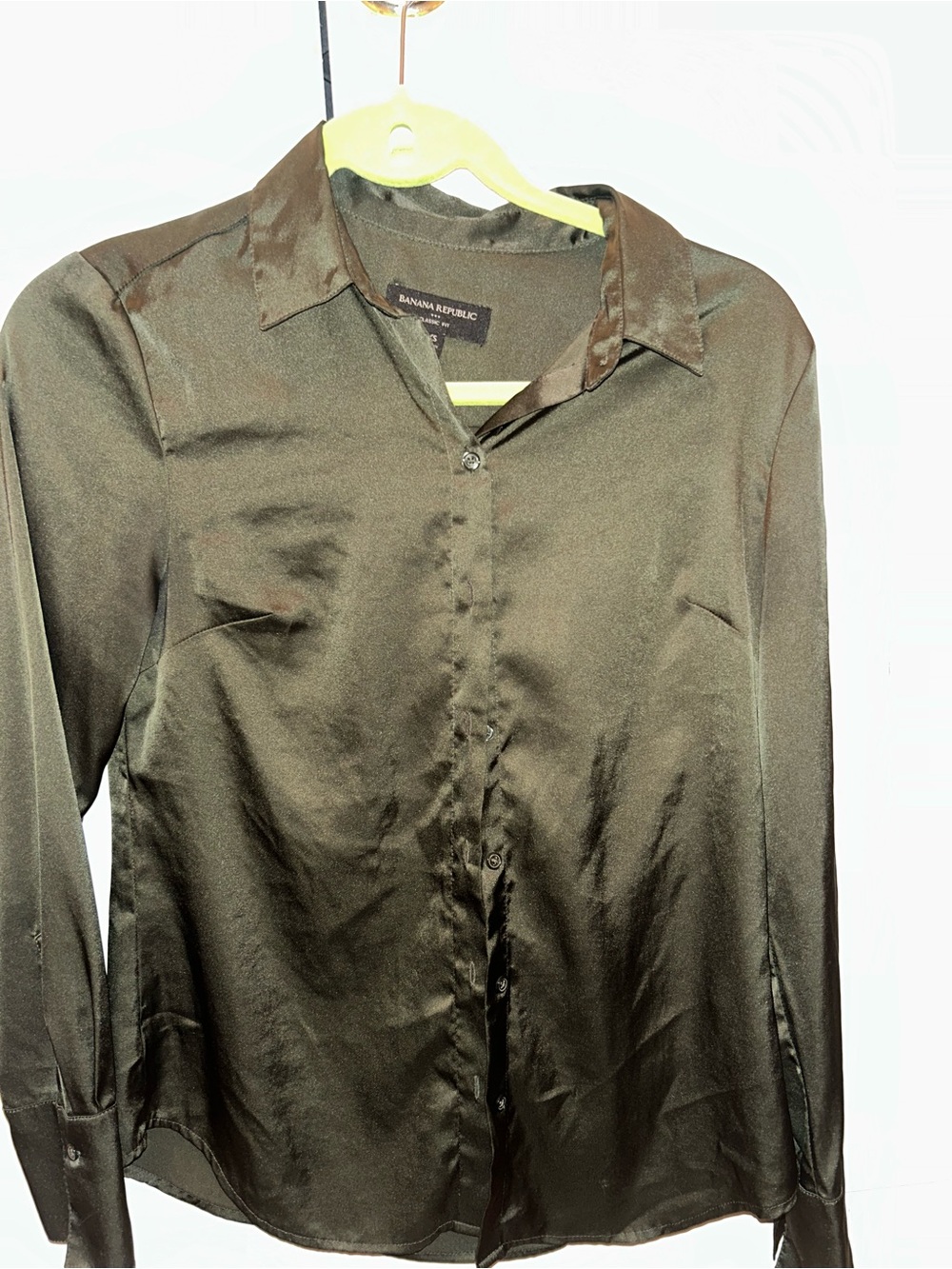 Olive Green Banana Republic Shirt